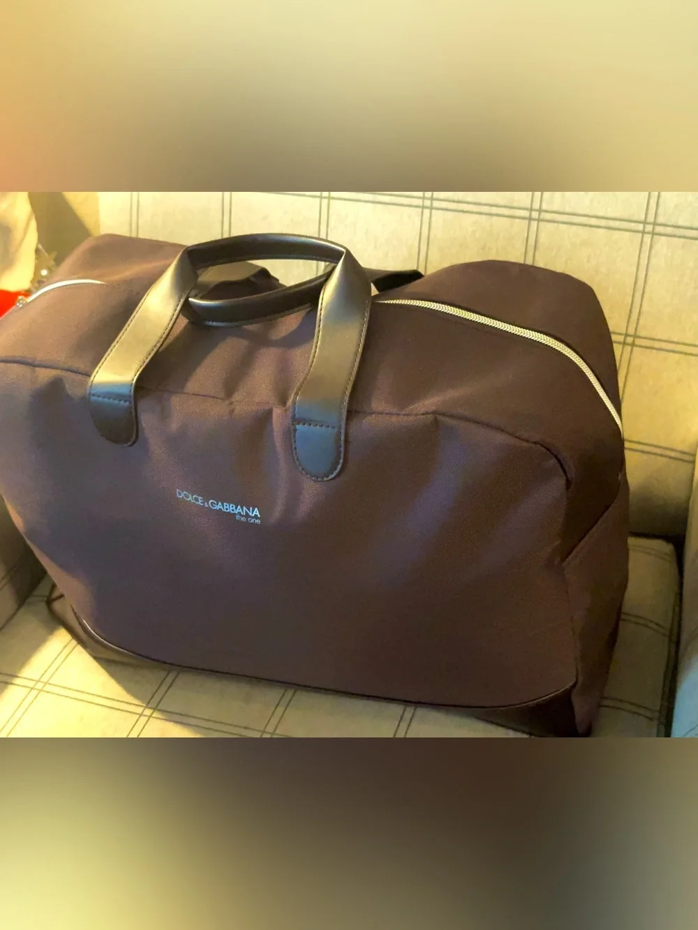 Dolce & Gabbana The One  Classic Deep Brown  Travel Duffel Bag brown Extra Large